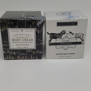 Beekman 1802 Bath & Body - Pure Goat Milk Whipped Body Cream 2pk Snow For+FF Beekman 1802 Bath & Body - Pure Goat Milk Whipped Body Cream 2pk Snow For+FF